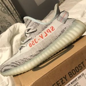 Blue tint yeezy 350